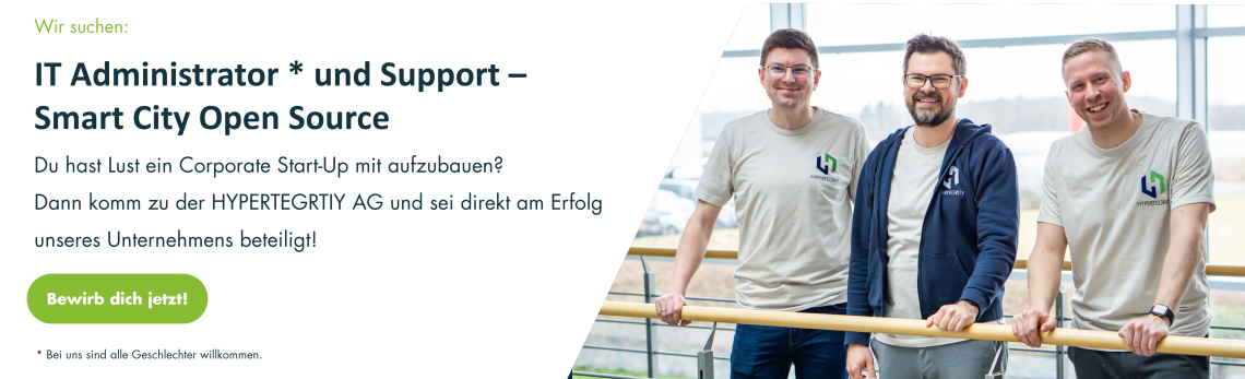 IT Administrator * und Support – Smart City Open Source, 1. Bild