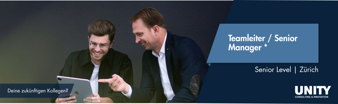 Teamleitung / Senior Manager * - Managementberatung, 1. Bild